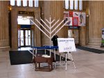 30th Street Station menorah